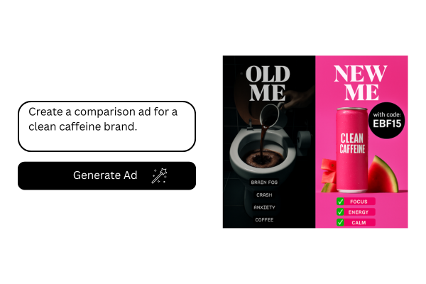 Create ads with AI